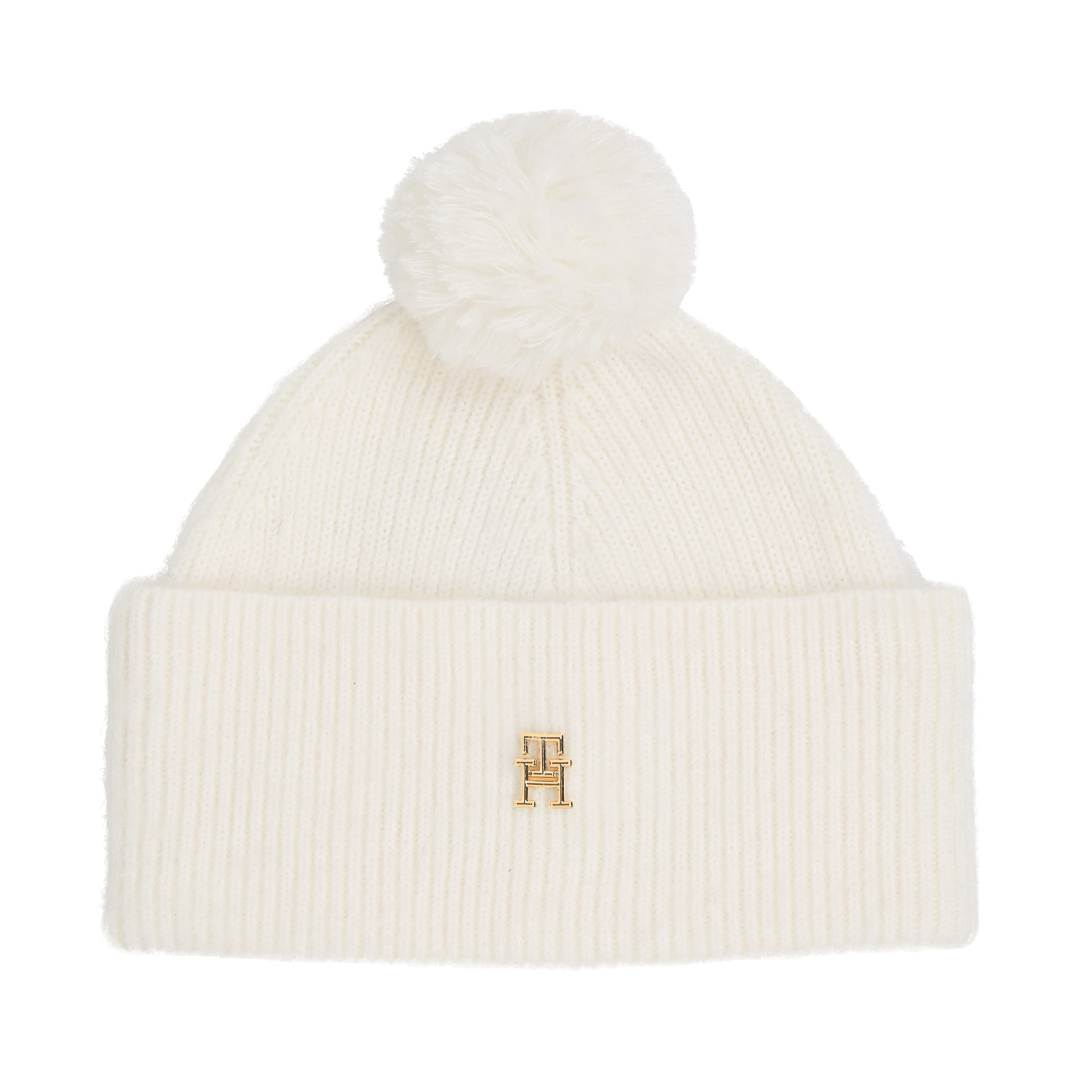 Tommy Hilfiger Women White Beanie Xmas Gifting 2024