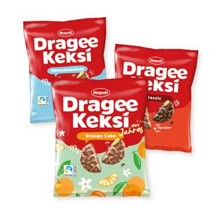 Dragee Cookies, 165g, various sorts | RRP € 2,89