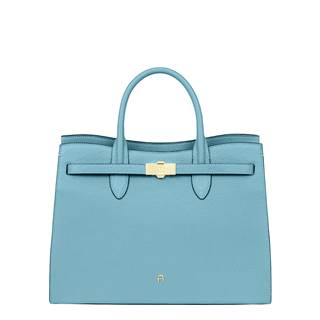 Farah Handtasche in Aquamarine Blue und Cosmic Blue 