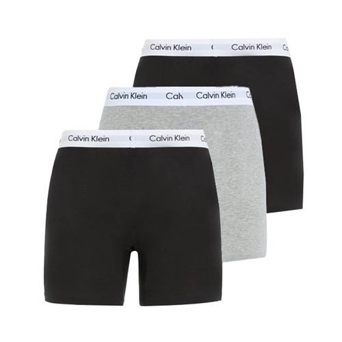 Calvin Klein Cotton stretch Trunk - black/grey