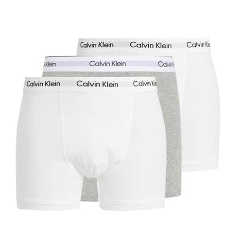 Calvin Klein Cotton stretch Trunk - white/grey