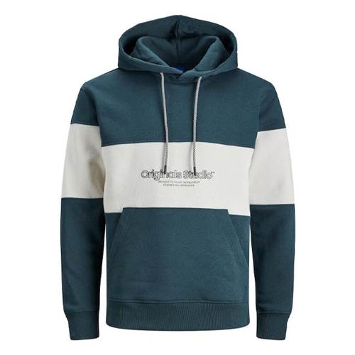 Lakewood Hood Sweat blue white (magical forest)