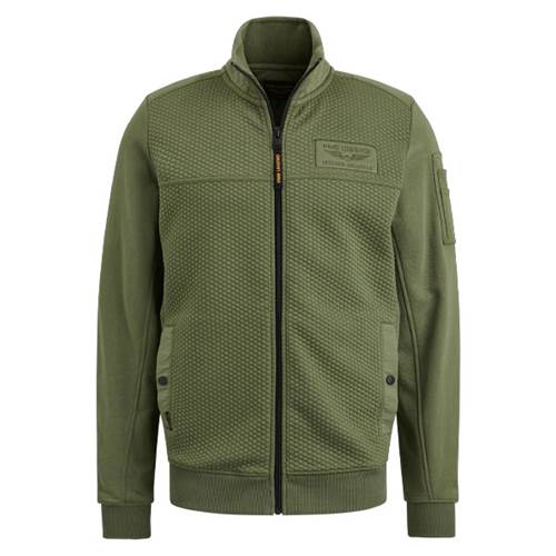 zip jacket green